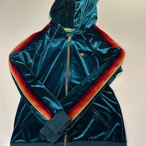 Aviator Nation Unisex Velvet Hoodie Sz. XS